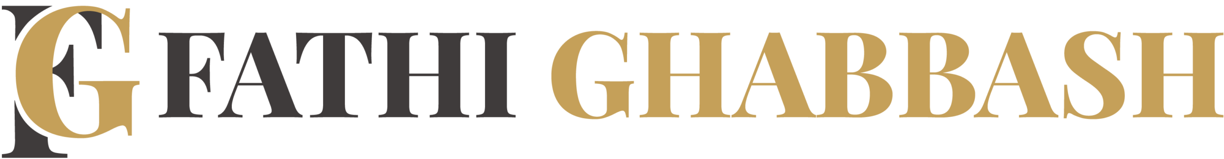 Fathi Ghabbash | Senior Brand Designer & Visual Strategist Official Wordmark
